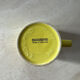 Staffordshire mug yellow england