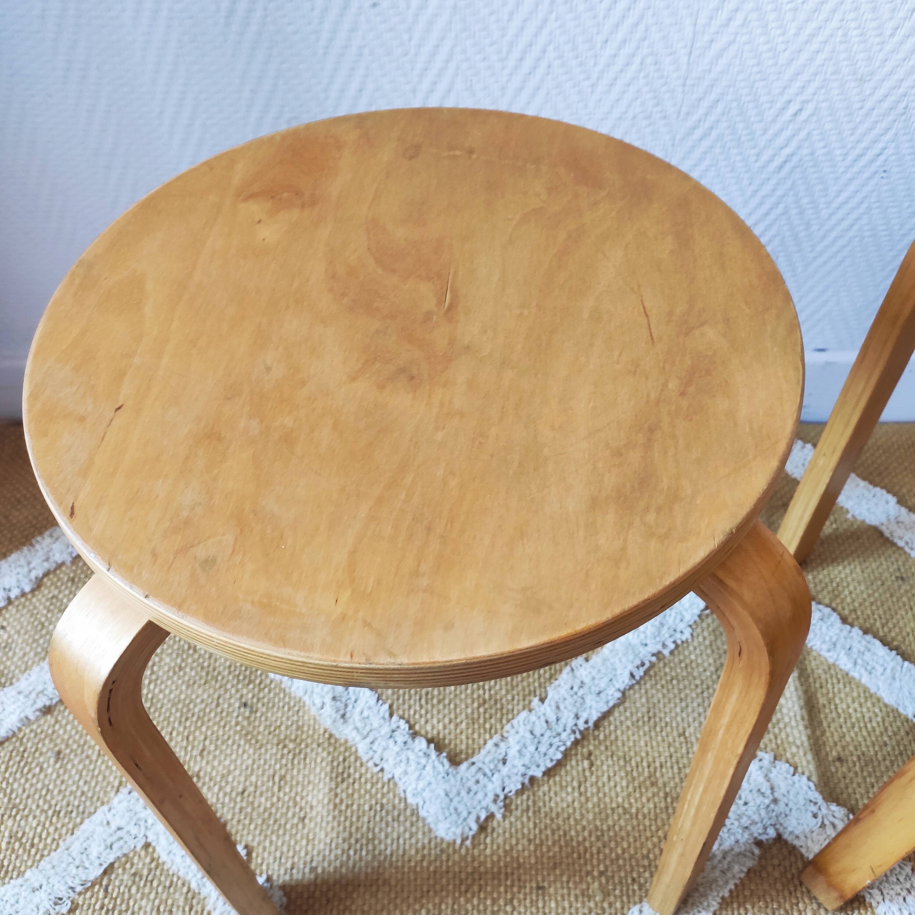 Paire de tabourets IKEA Frosta, 1990