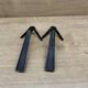 Brass wall hooks from Herta Baller, set of 2