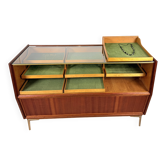 Vintage displaycabinet with 15 drawers, HAKA Ladenmöbel