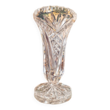 Vase en cristal taillé