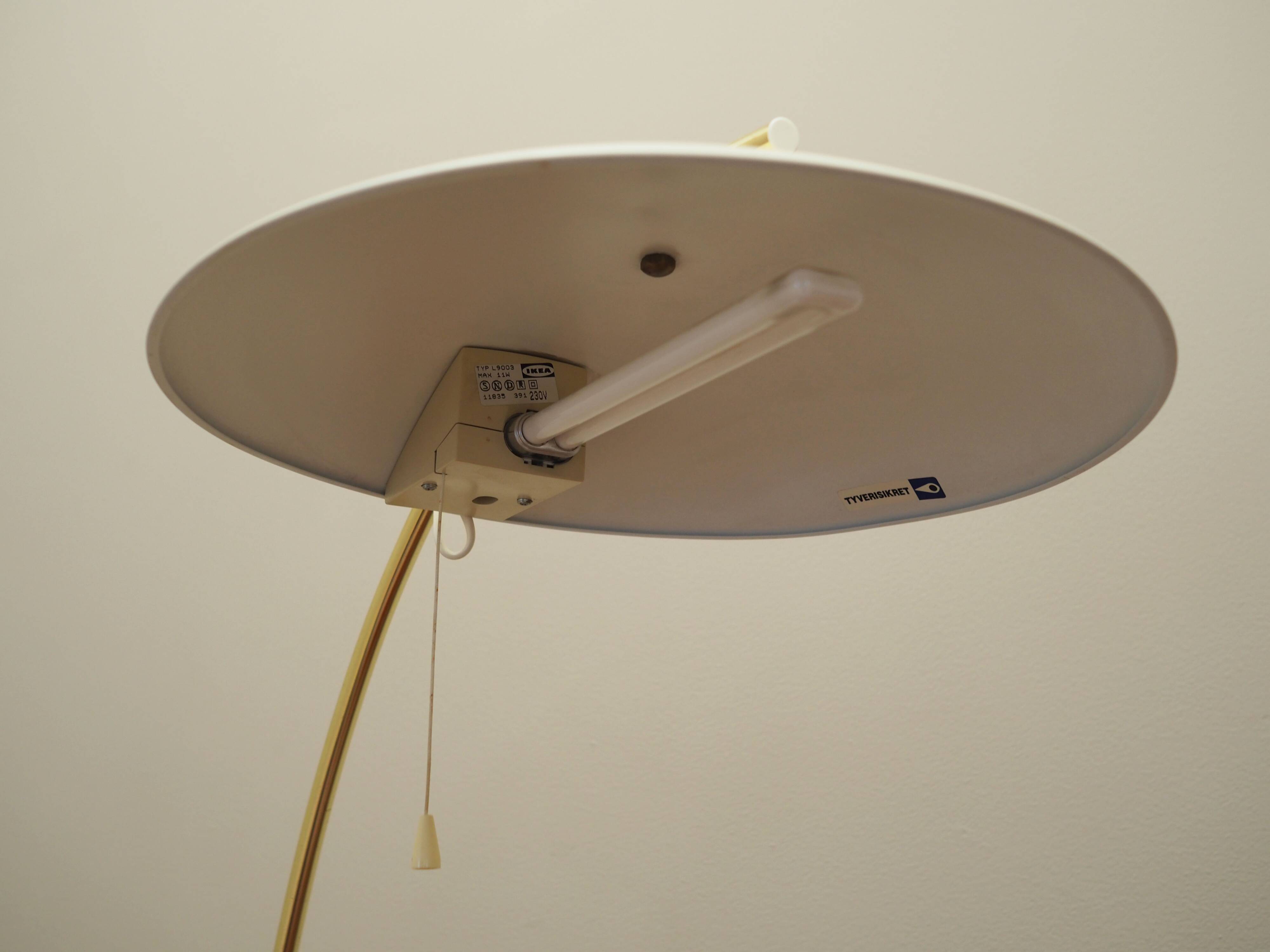 Lampe de bureau, design suédois, années 1980, fabricant : IKEA