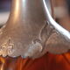 Seventie's bottle foot lamp