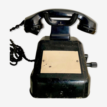 Siemens telephone, Bakelite, metal 1920