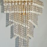 Lustre en cristal, années 1960