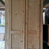 Solid pine wardrobe