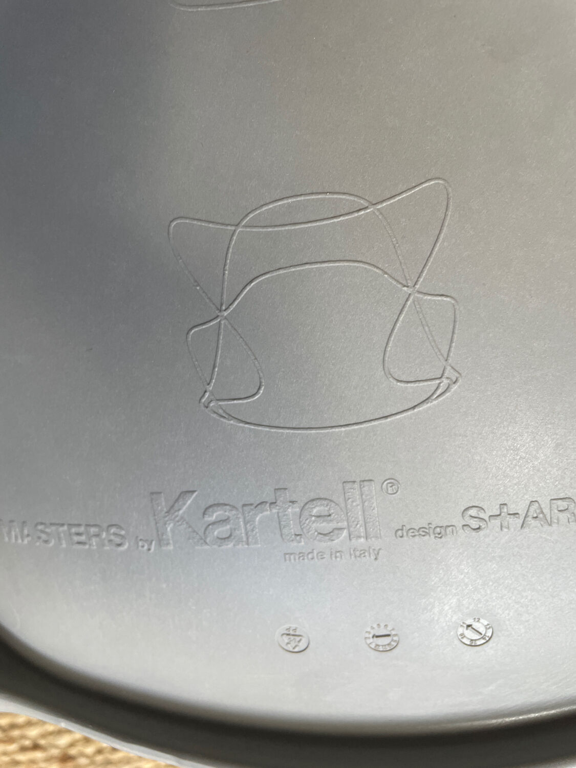 Chaise Kartell Masters grise