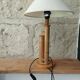 Vintage wooden table lamp – 1960s/70s