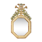Miroir en bois peint 85 X 49 cm