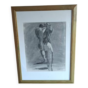large painting signed Hélène Vogt (1902-1994)