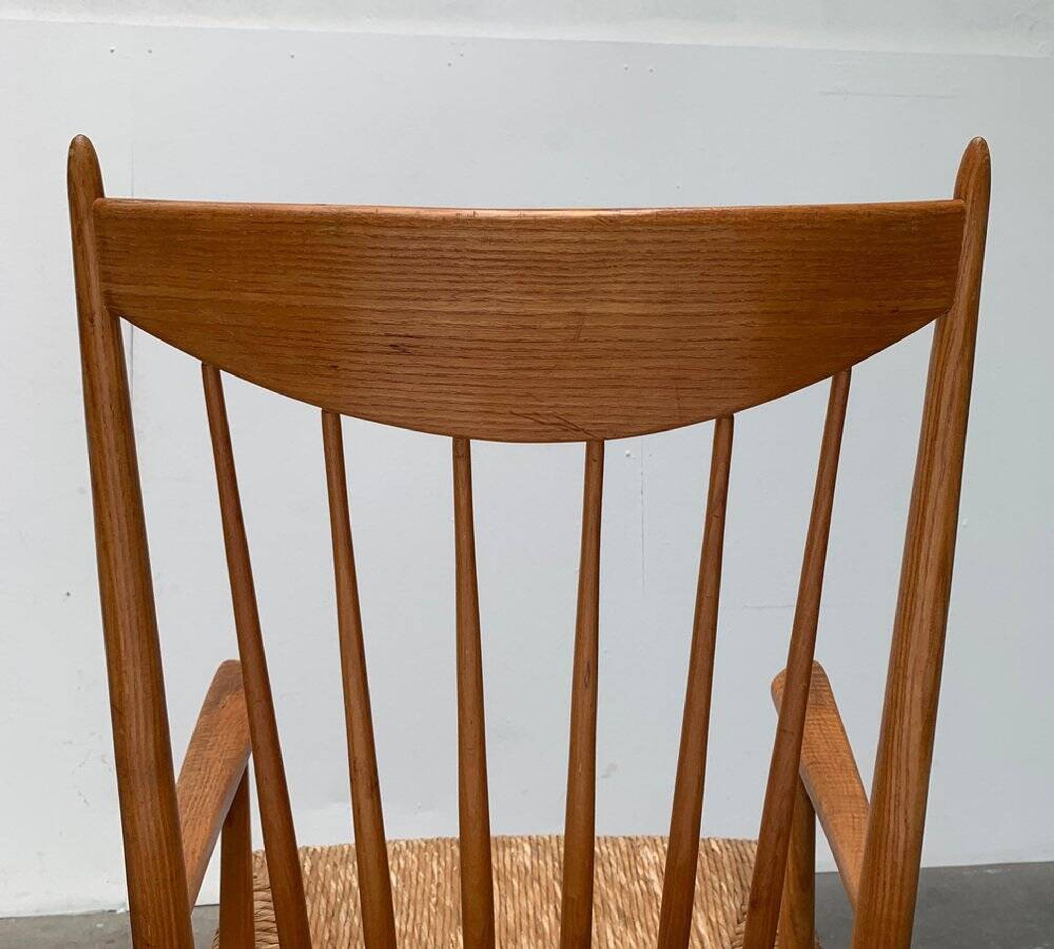 Mid-century Danish rocking chair