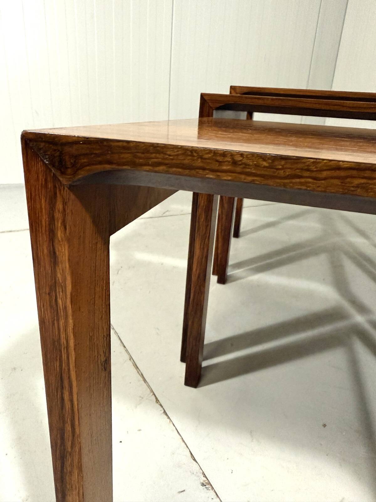 Wilhelm Renz palissander nesting tables 1960’s