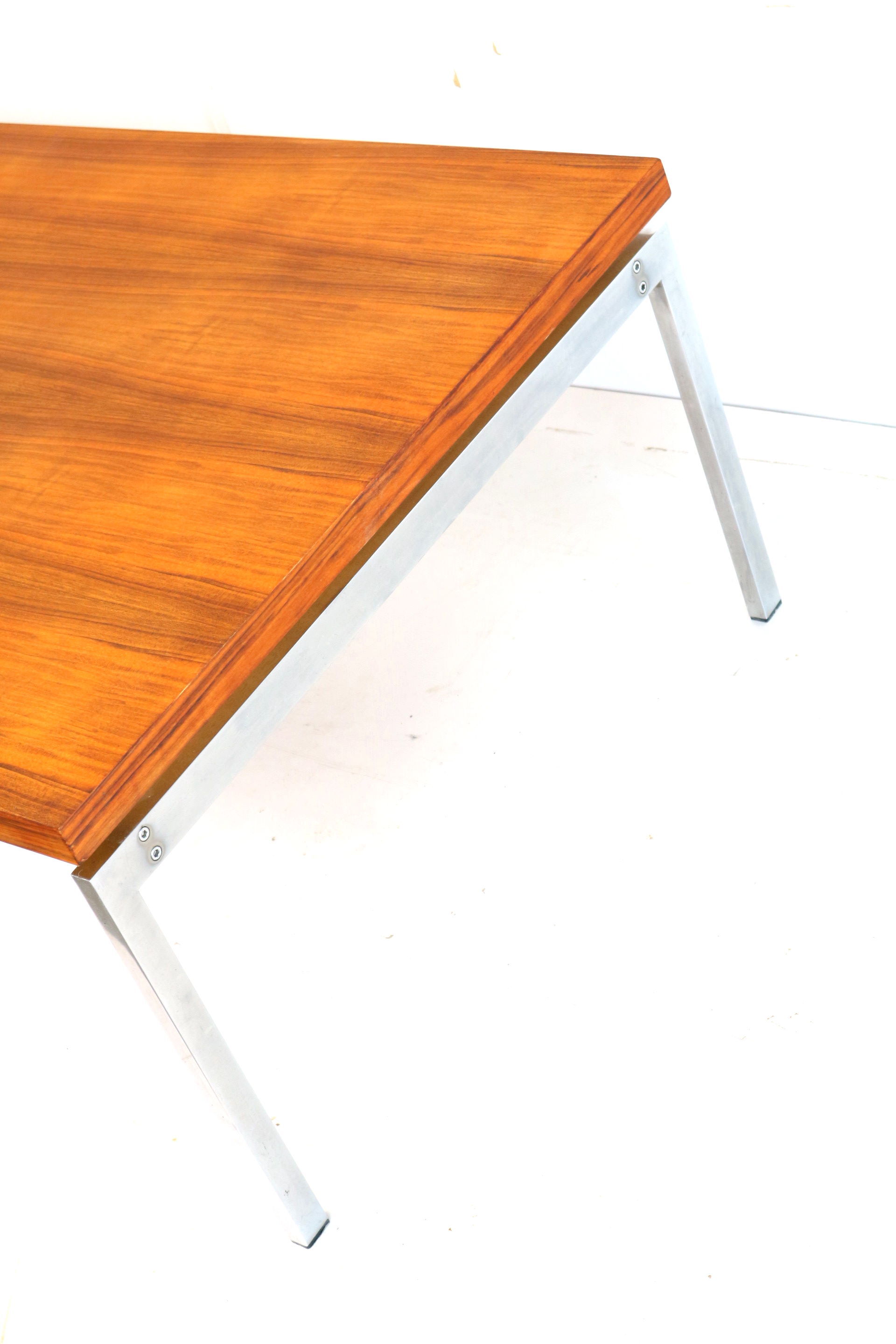 Large vintage coffee table made in the 1960s