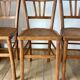 Set of 5 Luterma bistro chairs 50s