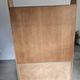 Bibus library chest wooden golden oak vintage 50s 60s 70s