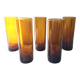 6 orangeade glasses