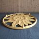 Cast iron sun trivet