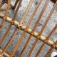 Vintage rattan armchair