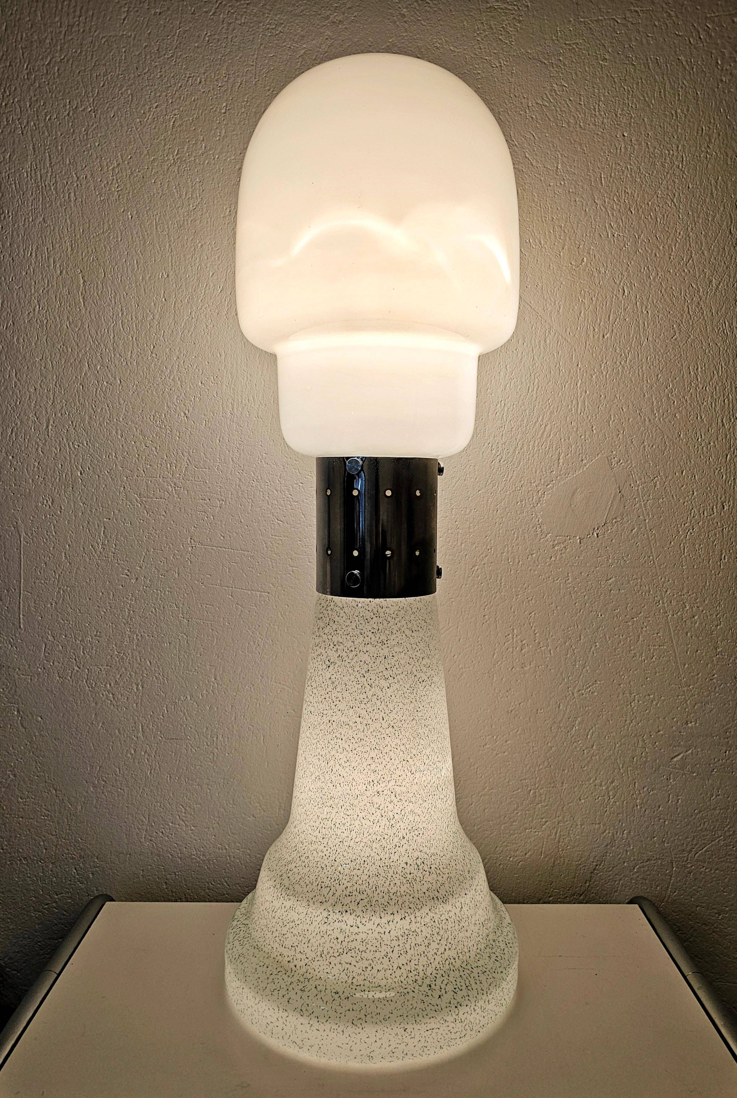 Murano Glass Floor Lamp by Carlo Nason for Mazzega, 1970s