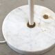 Lampe sur pied italienne avec base en marbre par Stillux