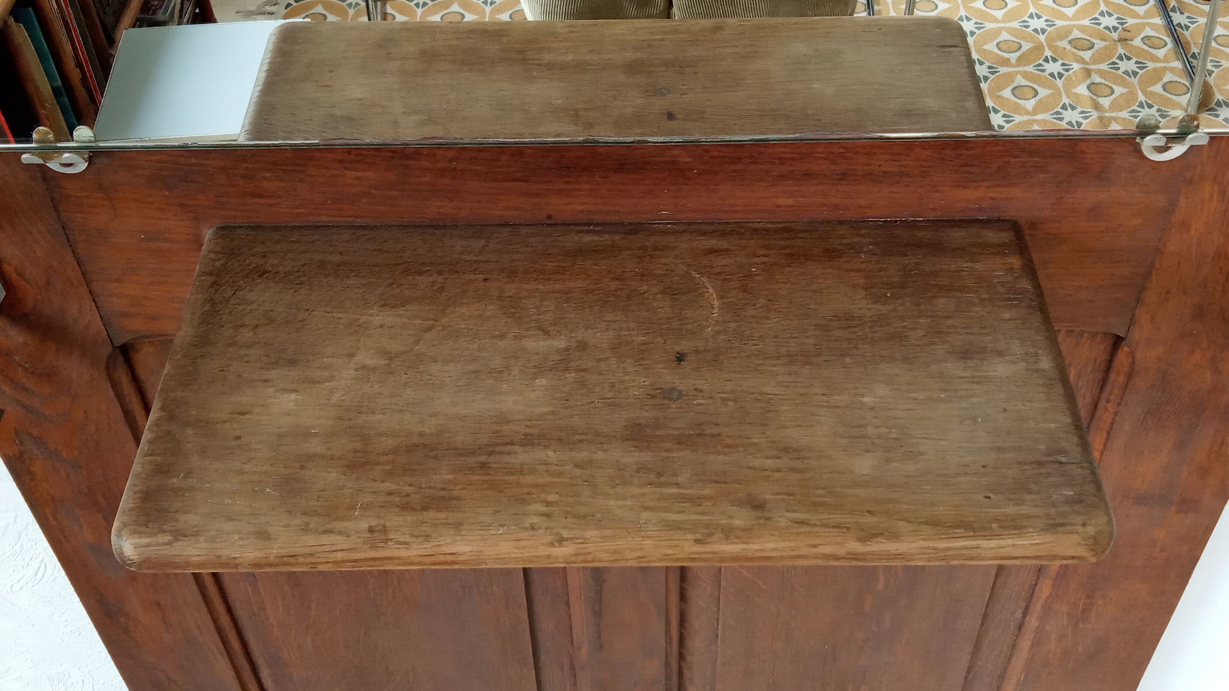 Oak cloakroom from the 1940s