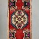 Small Vintage Turkish Rug 92x49 cm, Short Runner, Tribal, Shabby, Mini Carpet