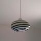Zebra suspension eglo 1970