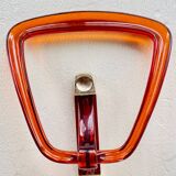 Ensemble de 4 accessoires de salle de bain Burnt Orange 1970s