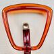 Set of 4 Burnt Orange 1970s Bathroom Accessories