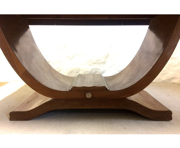 Table art deco 1930 in rosewood