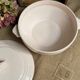 Pale pink Art Deco soup tureen