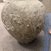 Old jar lamp
