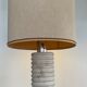Travertine lamp from the 70s