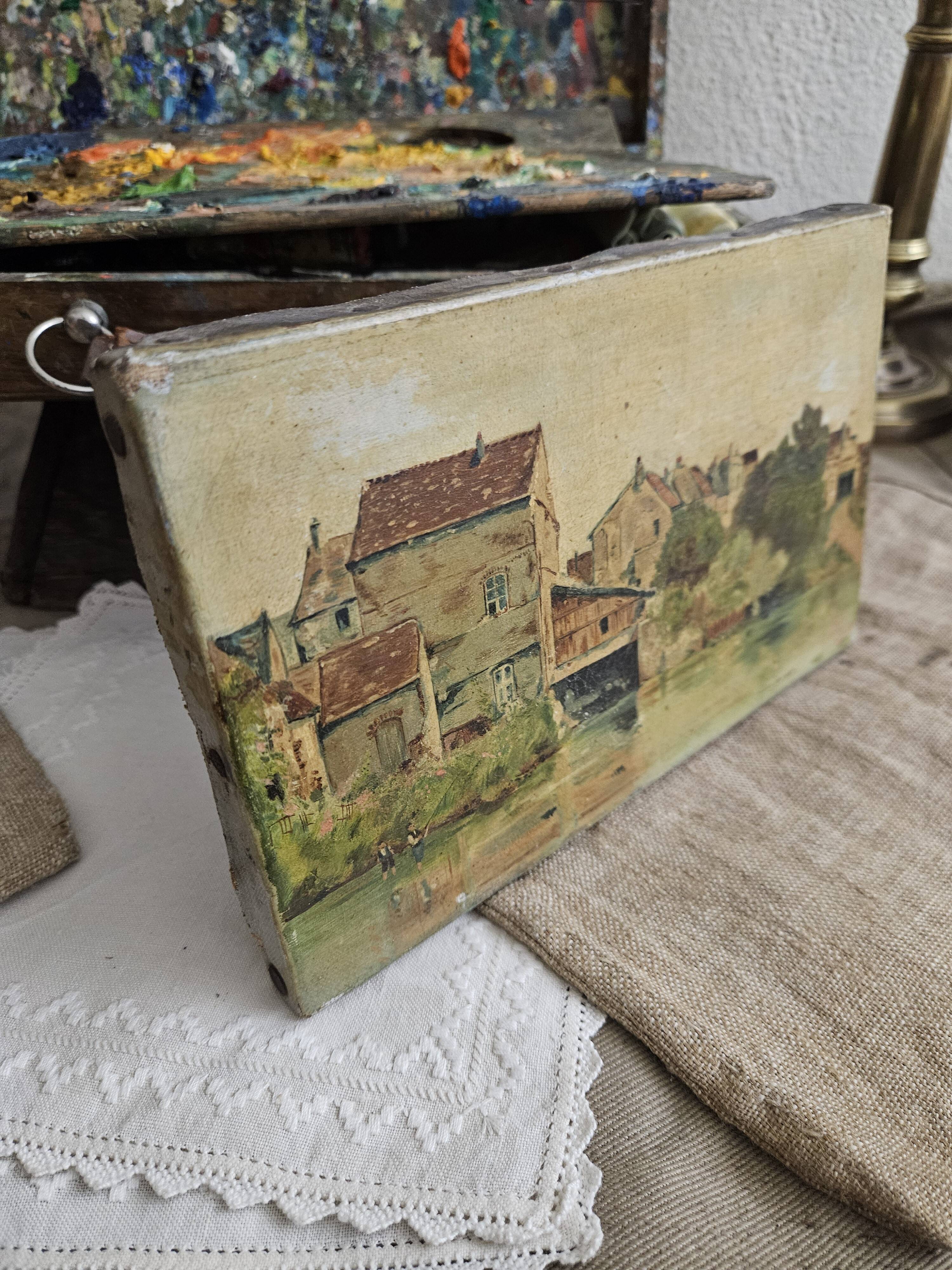 Oil painting on canvas