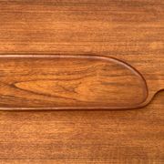Swedish teak bowl from the mid-century by Upsala Slöjd, 1960s.
