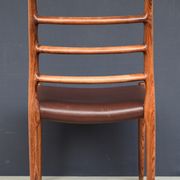Niels O Moller's series of 5 chairs in Rio rosewood