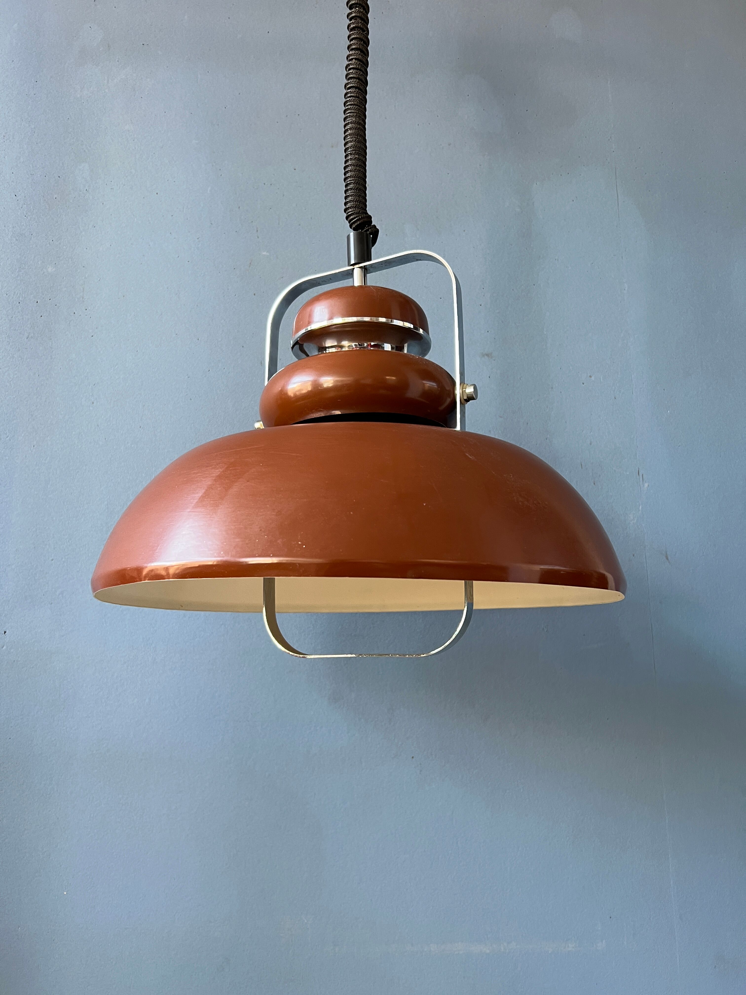 Vintage Anvia space age pendant lamp