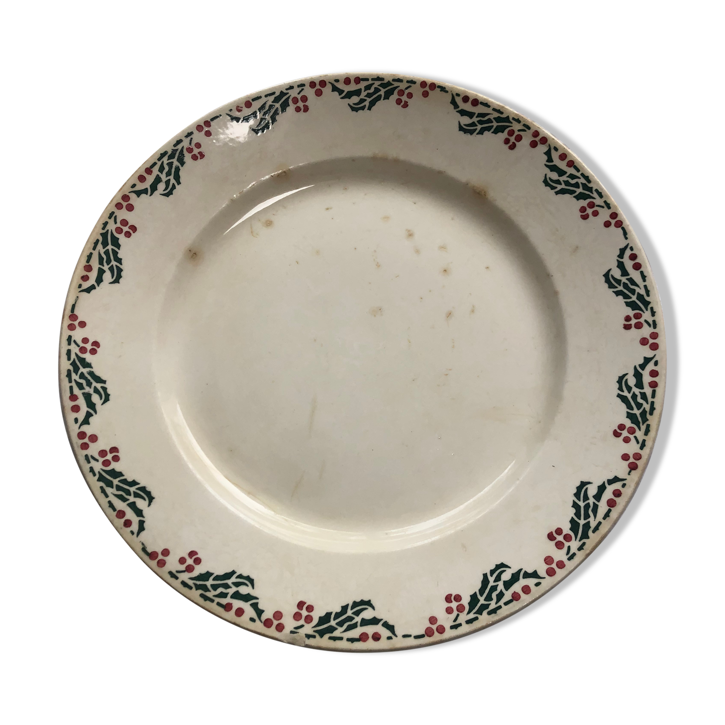 Round dish - faïence Choisy-le-Roi Hippolyte Boulenger