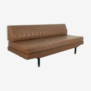 Sofa 3 seats dormeuse flexform design 1950