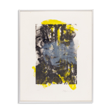 At Night, Color Lithograph, 41 x 51 cm