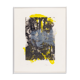 At Night, Color Lithograph, 41 x 51 cm