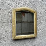 Old golden frame mirror