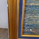 Lake landscape signed Gaspart