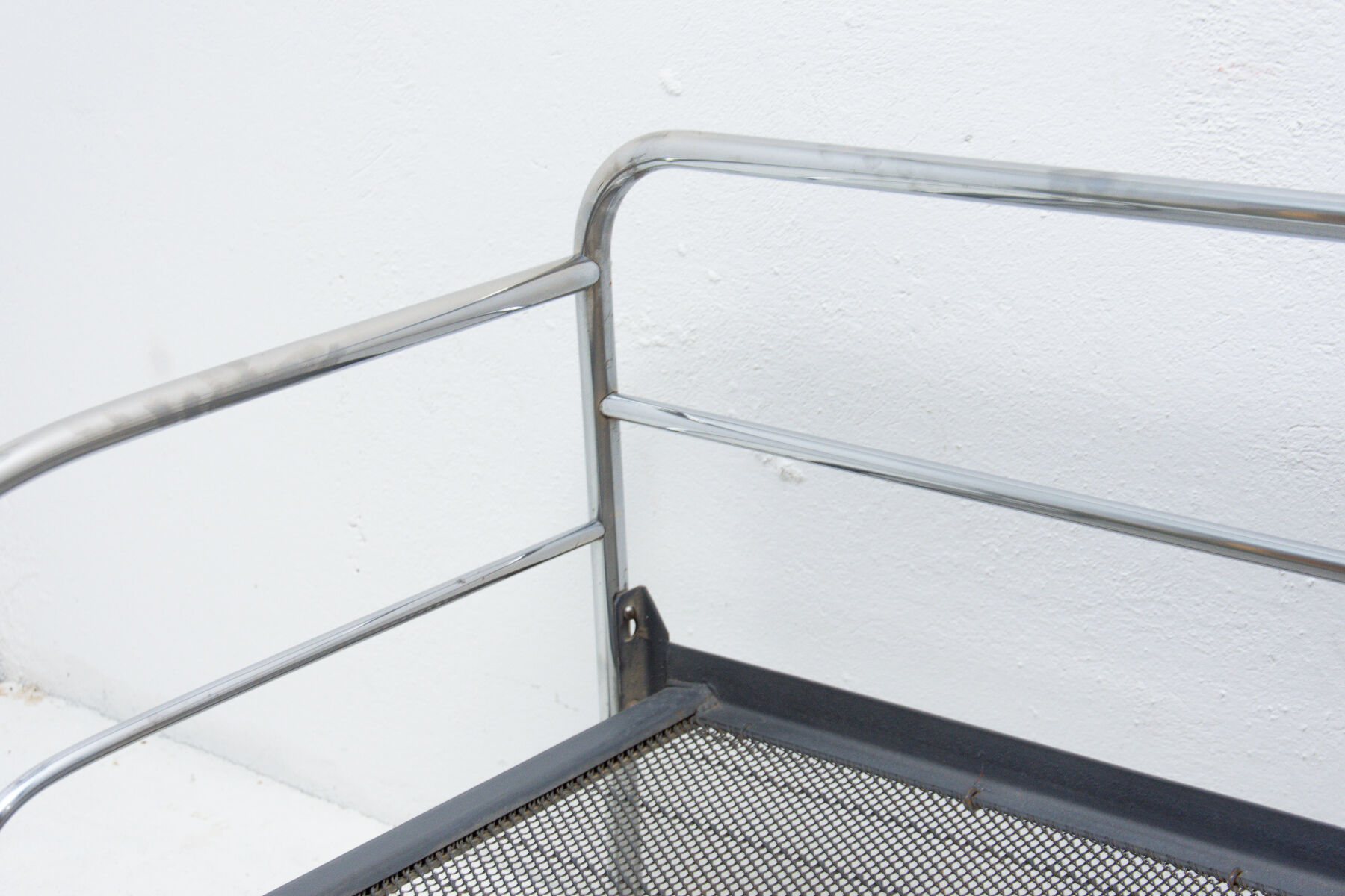 Chromed Bauhaus sofa, 1930´s, Bohemia