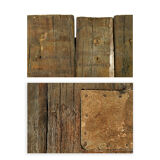 Patinated wooden table