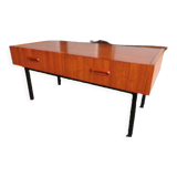 Console furniture in wood and metal