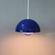 Vintage Verner Panton Flowerpot VP1 Enamel Hanging Lamp, Danish Design