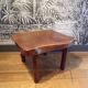 Brutalist coffee table in solid wood