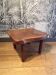 Brutalist coffee table in solid wood