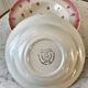 Lot of 6 small hollow plates St Amand